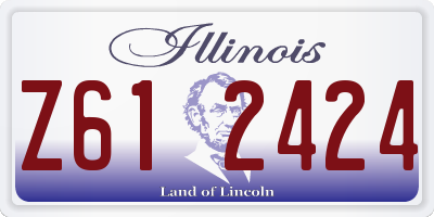 IL license plate Z612424