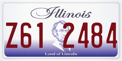 IL license plate Z612484