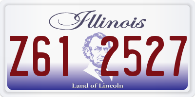 IL license plate Z612527