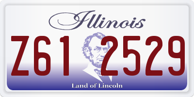 IL license plate Z612529
