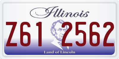 IL license plate Z612562