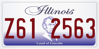 IL license plate Z612563