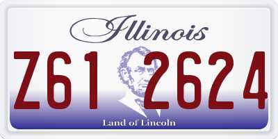 IL license plate Z612624