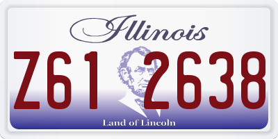 IL license plate Z612638