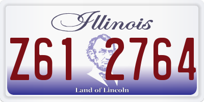 IL license plate Z612764