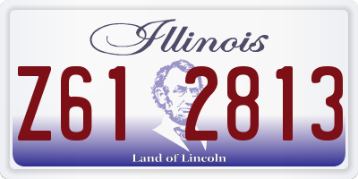 IL license plate Z612813