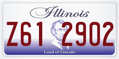 IL license plate Z612902