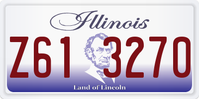 IL license plate Z613270
