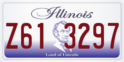 IL license plate Z613297