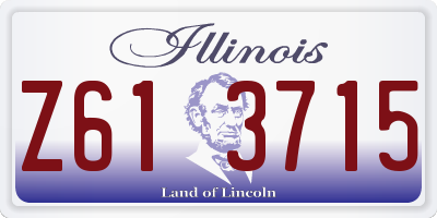 IL license plate Z613715
