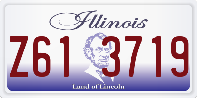 IL license plate Z613719