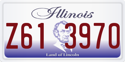 IL license plate Z613970