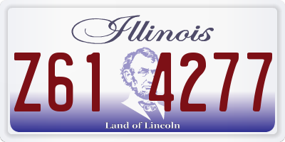 IL license plate Z614277