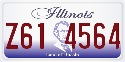 IL license plate Z614564