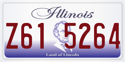 IL license plate Z615264