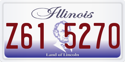 IL license plate Z615270