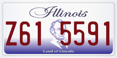 IL license plate Z615591