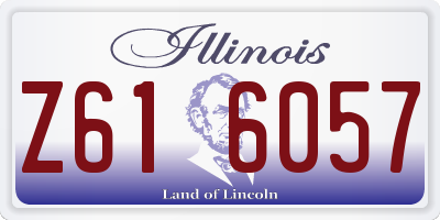 IL license plate Z616057