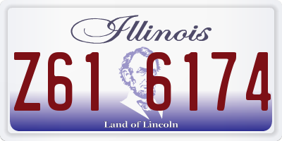 IL license plate Z616174