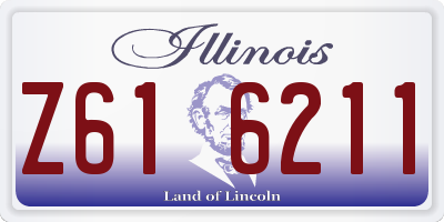 IL license plate Z616211