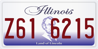IL license plate Z616215