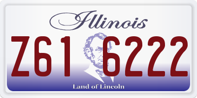 IL license plate Z616222