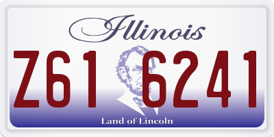IL license plate Z616241
