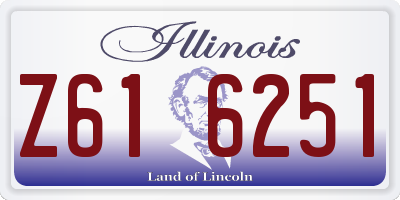 IL license plate Z616251