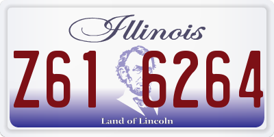 IL license plate Z616264