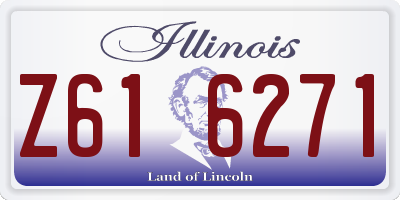 IL license plate Z616271