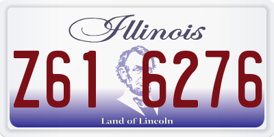 IL license plate Z616276