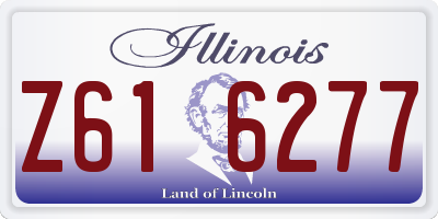IL license plate Z616277
