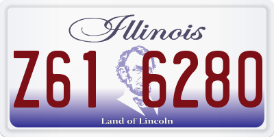 IL license plate Z616280