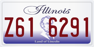 IL license plate Z616291