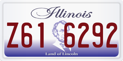 IL license plate Z616292