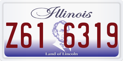 IL license plate Z616319