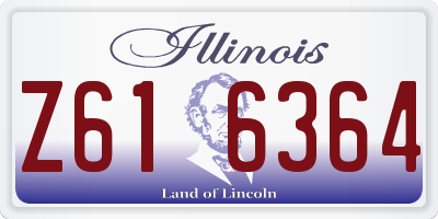 IL license plate Z616364