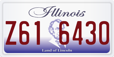 IL license plate Z616430