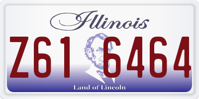 IL license plate Z616464
