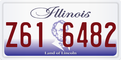 IL license plate Z616482