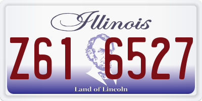 IL license plate Z616527