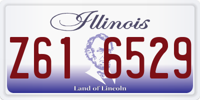 IL license plate Z616529