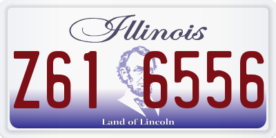 IL license plate Z616556