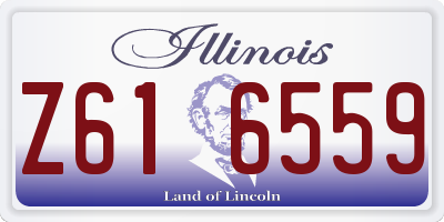 IL license plate Z616559
