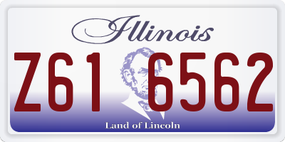 IL license plate Z616562