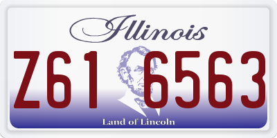 IL license plate Z616563