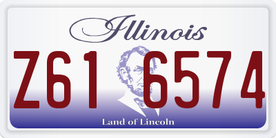 IL license plate Z616574