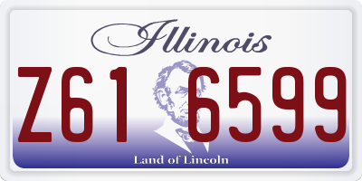 IL license plate Z616599
