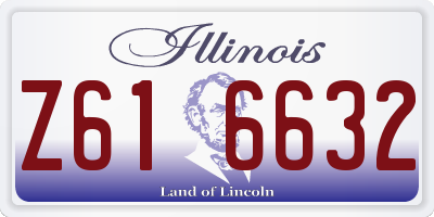 IL license plate Z616632