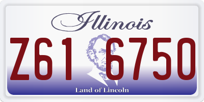 IL license plate Z616750